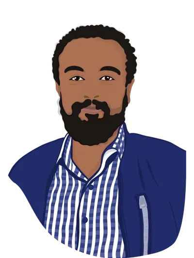 Portret illustration of Dagem Demerew