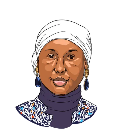 Portret illustration of Faizatu Sualisu