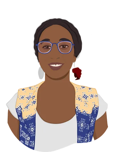 Portret illustration of Nadine Rodrigues