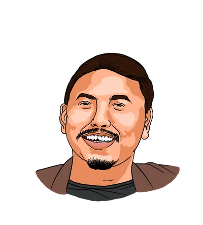 Portret illustration of Nir Shrestha
